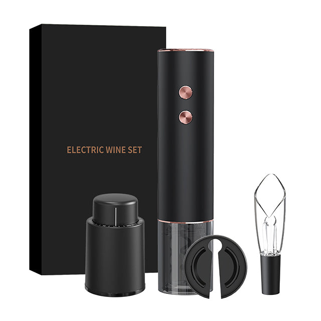 Electric Wine Opener BLUE Kit – Cordless Electric Wine Bottle Opener w –  vInconnu.ch